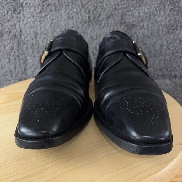 Magnanni Marco II Single Monk Strap Mens 12 Leather Dress Shoe Made in Spain - Picture 3 of 11